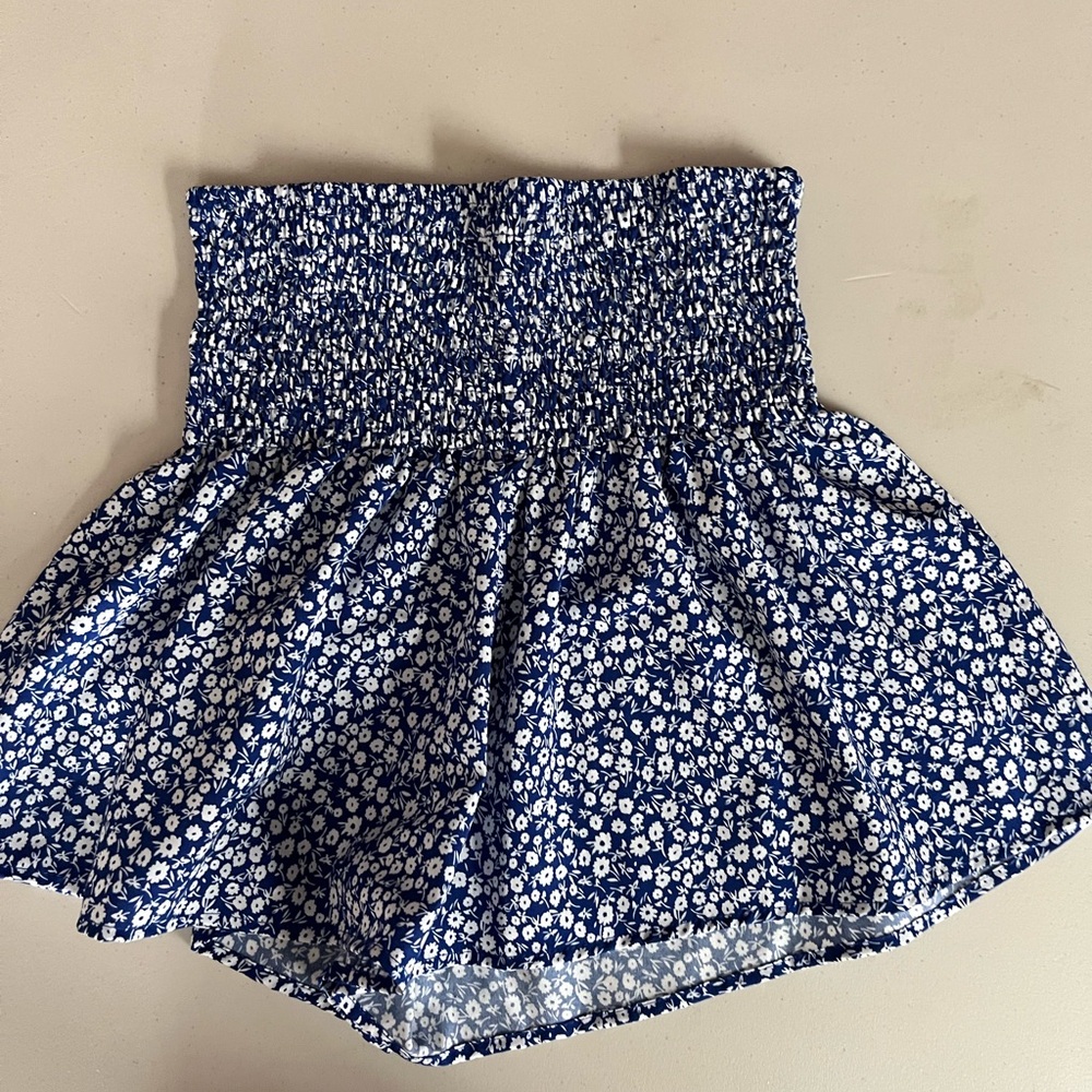 Women’s flowy shorts - hot pink, navy, lilac - Picture 3 of 4